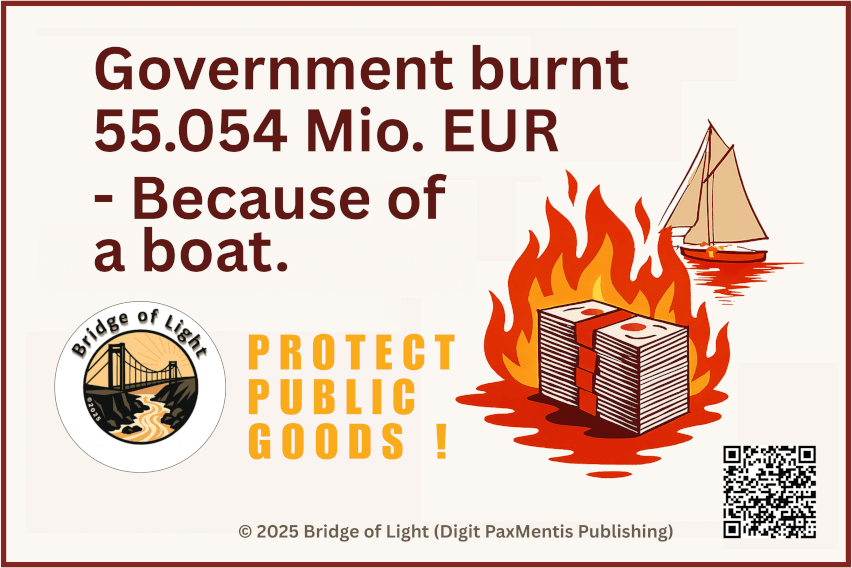PROTECT PUBLICH GOODS ! - Government burns 55.054 million EUR for 1 boat